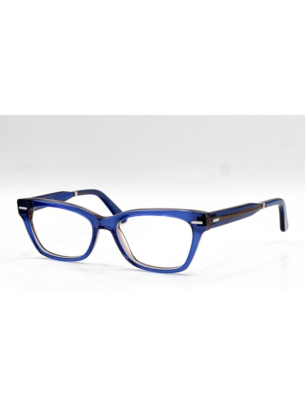 Calvin Klein Ck23512 538 Blue/Nude Cat Eye Authentic Eyeglass Frames 52-16